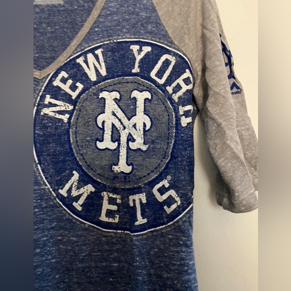 MAJESTIC MLB NEW YORK METS T-SHIRT - Picture 3 of 9
